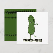 Invitation au Franken-pickle (Devant / Derrière)