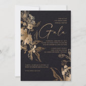 Invitation au gala des fleurs d'or (Devant)