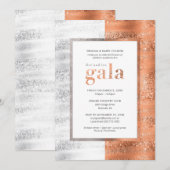 Invitation au gala Fire and Ice (Devant / Derrière)