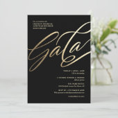 Invitation au gala noir et or (Debout devant)