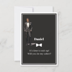 Invitation au garçon d'honneur de mariage