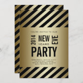 Invitation au Gold Black Modern 2014 à la fête du  (Devant / Derrière)