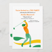 Invitation au golf (Devant / Derrière)