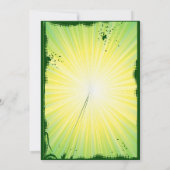 Invitation au golf 40e anniversaire de golf (Dos)