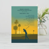 Invitation au golf matinal (Debout devant)