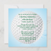 Invitation au golf pour les femmes à l'occasion du (Dos)