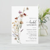 Invitation au goûter de mariage bohème (Debout devant)