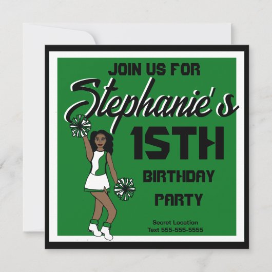 Invitation au Green Cheer #1 (Devant)