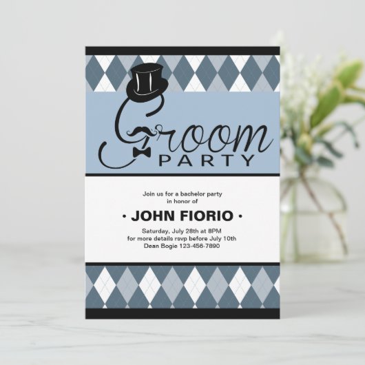 Invitation au Groupe du Marié (Debout devant)