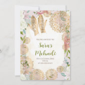 Invitation au henné et invitation Mehndi Mehndi in (Devant)