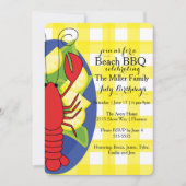 Invitation au homard (Devant)