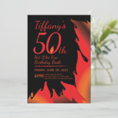 Invitation au jalon du feu (Debout devant)