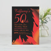 Invitation au jalon du feu (Debout devant)