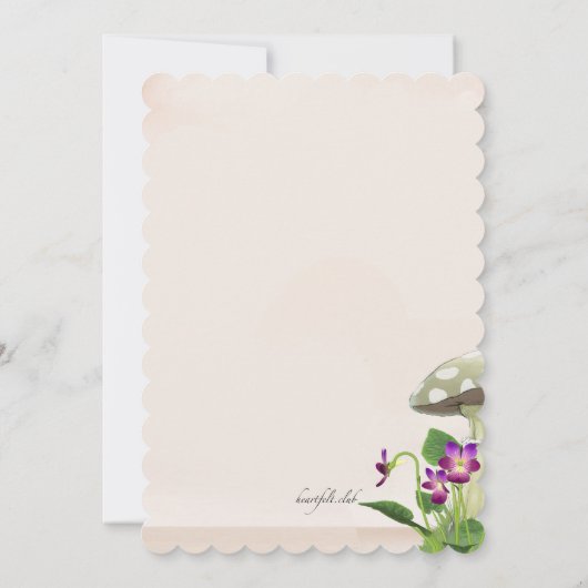 Invitation au jardin des champignons (Dos)