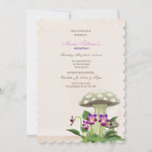 Invitation au jardin des champignons (Devant)