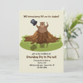 Invitation au Jour de la marmotte de Punxsutawney (Debout devant)