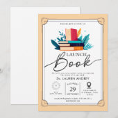 Invitation au lancement de livre (Devant / Derrière)
