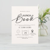 Invitation au lancement d'un livre (Debout devant)
