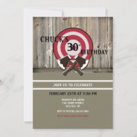 Invitation au lancer de hache