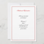 Invitation au Las Vegas Bachelorette Party (Dos)