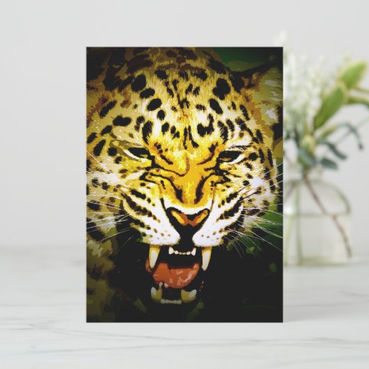 Invitation au léopard (Debout devant)