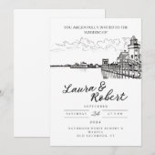 Invitation au lieu de Saybrook Point Resort and Ma (Devant / Derrière)