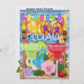 Invitation au Luau par SRF (Devant / Derrière)