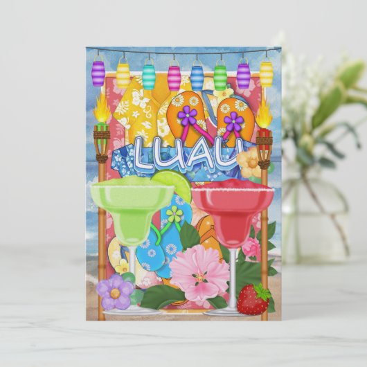 Invitation au Luau par SRF (Debout devant)