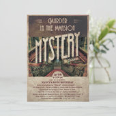 Invitation au Manoir du Mystère du Meurtre (Debout devant)