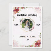INVITATION AU MARIAGE (Devant)