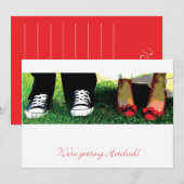 Invitation au mariage (Devant / Derrière)