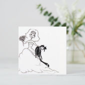 Invitation au mariage (Debout devant)