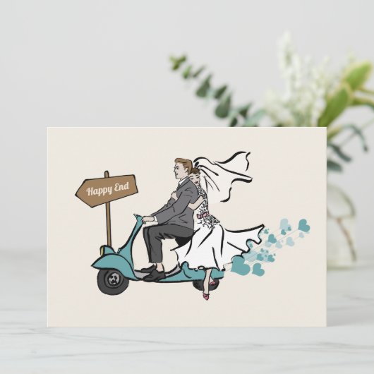 Invitation au mariage 1950 (Debout devant)