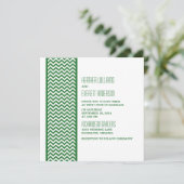 Invitation au mariage à la frontière de Green Chev (Debout devant)