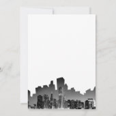 Invitation au mariage de Chicago (Dos)