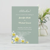 Invitation au mariage de destination (Debout devant)