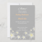 Invitation au mariage de destination (Devant)