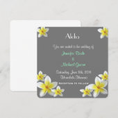 Invitation au mariage de destination (Devant / Derrière)