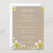 Invitation au mariage de destination (Devant / Derrière)