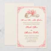 Invitation au mariage de destination (Devant / Derrière)