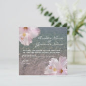 Invitation au mariage de destination de la plage t (Debout devant)