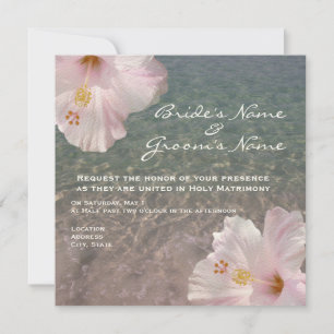 Invitation au mariage de destination de la plage t
