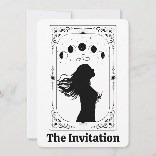 Invitation au mariage de la future mariée Tarot So (Devant)