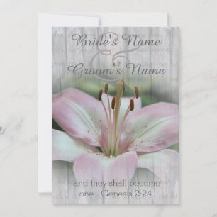 Invitation au mariage de Lily 2