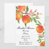 INVITATION AU MARIAGE DE PECHE (Devant / Derrière)