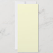 Invitation au mariage de tournesol - De la mariée  (Dos)