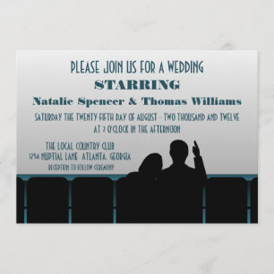 Invitation au mariage du cinéma, bleu