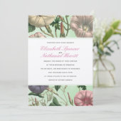 Invitation au mariage du jardin Pastel (Debout devant)
