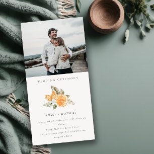 Invitation au mariage minimal pour le feuillage du