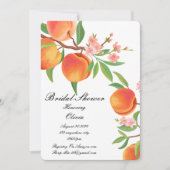 INVITATION AU MARIAGE PEACH (Devant)